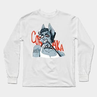 Doberman Pinscher Dog Girl Long Sleeve T-Shirt